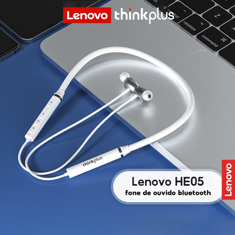 Tai nghe không dây Thể Thao Lenovo HE05 Có Vòng Đeo Cổ Có Nam Châm