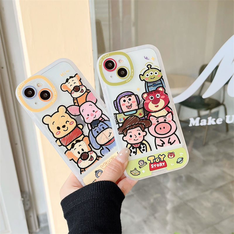 Disney Ốp Điện Thoại Tpu Chống Sốc In Hình Hoạt Hình Toy Story Cho iPhone 14 13 11 12 pro max Apple 13