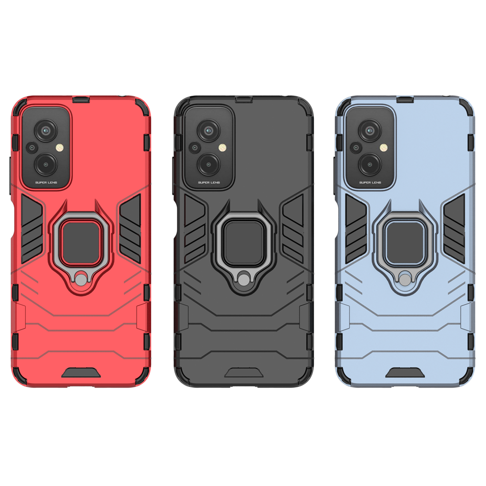 ốp lưng Giá đỡ tích hợp Vỏ bọc tương thích Cho XIAOMI Redmi 12C 11A 10A 9A 8A 7A 11 10 9 Prime 10C 10X 9C 9i 9T Power 8 PRO Ốp từ tính cứng Case