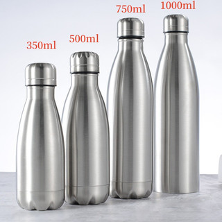 Bình nước giữ nhiệt 1000ml bằng thép không gỉ kiểu dáng thể thao