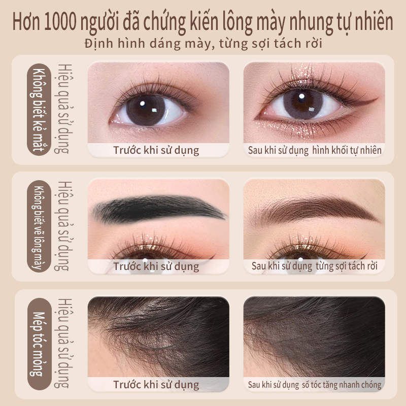 Gel kẻ mày AKF lâu trôi chống nước cao cấp 1.2g
