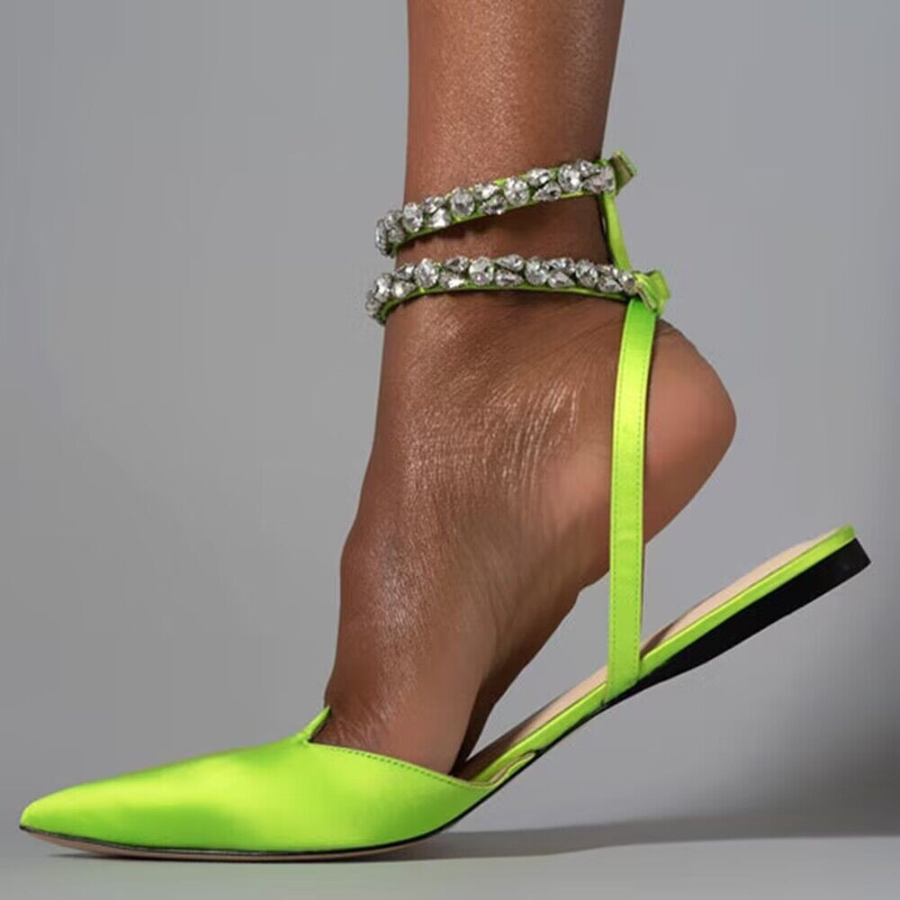 Giày Sandal Mũi Nhọn Thời Trang Dành Cho Nữ / Size 35-42