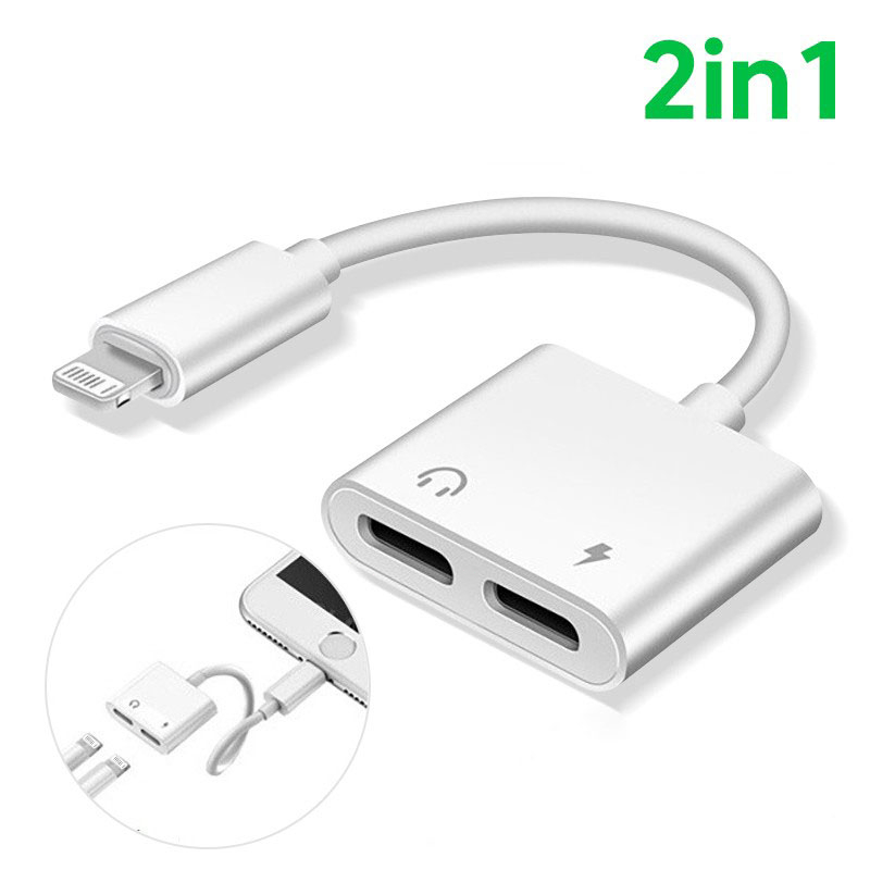 Dây Cáp Âm Thanh Chuyển Đổi 2 Trong 1 Từ USB C Sang Giắc Cắm 3.5mm Loại C Để Sạc Tai Nghe