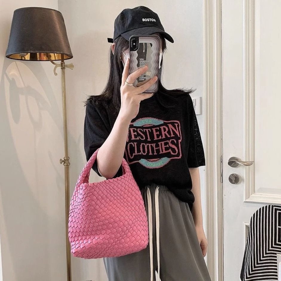 ZHELIHANGFEI Áo Thun Dệt Kim Tay Ngắn Cổ Tròn Thời Trang Hàn Quốc Cho Nữ