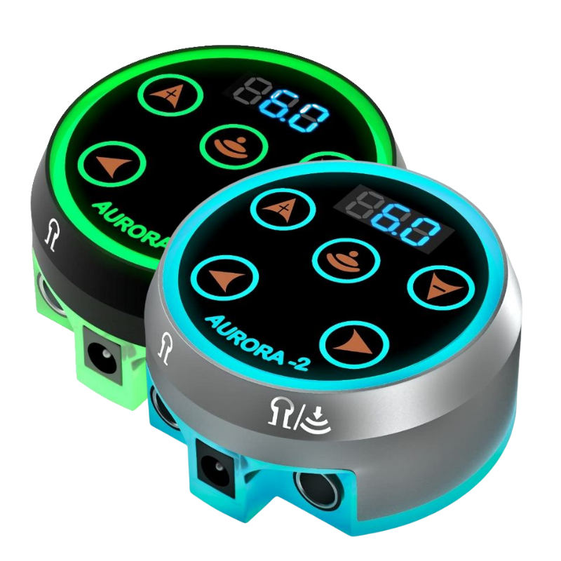 Bộ Nguồn Aurora-2 Cho Máy Xăm Có Màn Hình LED Cảm Ứng