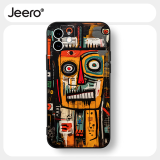 Ốp lưng JEERO mềm dễ thương đẹp độc lạ chống sốc Cho iPhone 15 14 13 12 11 Pro Max SE 2020 X XR XS 8 7 ip 6S 6 Plus HFF3126