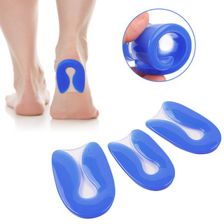 1 Cặp Đệm Silicone Lót Gót Chân Hình Chữ U Giảm Đau