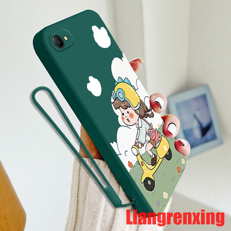 Ốp lưng vivo Y81 Y81i Y83 y53 y55 v5s v5 vivo y71 y71i y71a Ốp Điện Thoại Silicon Mềm Chống Sốc Họa Tiết Hoạt Hình Cho vivo Y81 Y81i Y83 y53 y55 v5s v5 vivo y71 y71i y71a YTMTN01 viền vuông cute