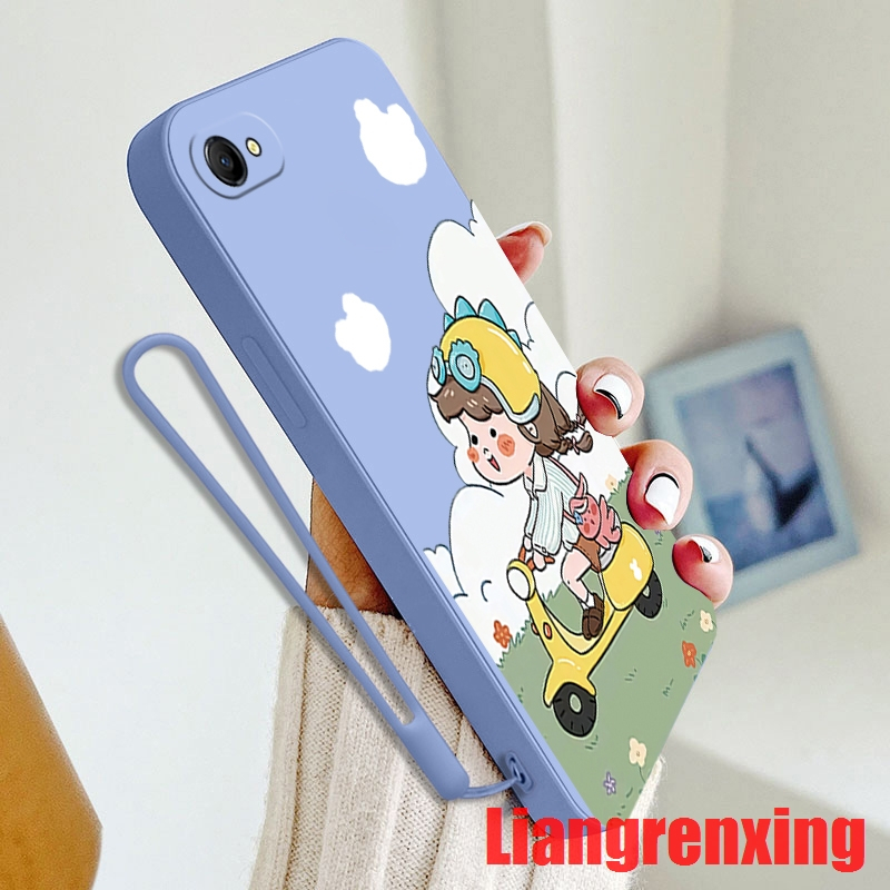 Ốp lưng vivo Y81 Y81i Y83 y53 y55 v5s v5 vivo y71 y71i y71a Ốp Điện Thoại Silicon Mềm Chống Sốc Họa Tiết Hoạt Hình Cho vivo Y81 Y81i Y83 y53 y55 v5s v5 vivo y71 y71i y71a YTMTN01 viền vuông cute