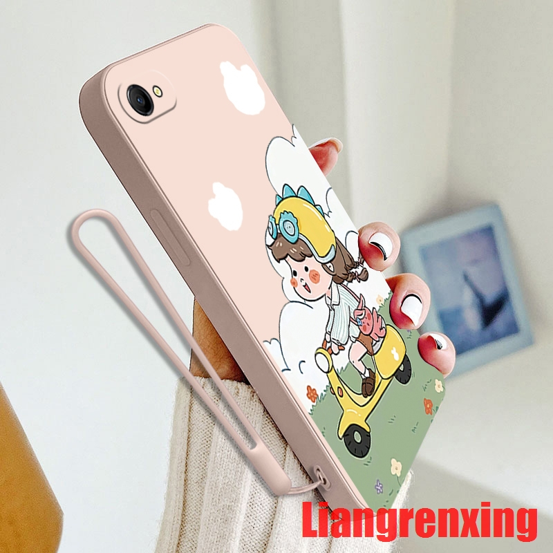 Ốp lưng vivo Y81 Y81i Y83 y53 y55 v5s v5 vivo y71 y71i y71a Ốp Điện Thoại Silicon Mềm Chống Sốc Họa Tiết Hoạt Hình Cho vivo Y81 Y81i Y83 y53 y55 v5s v5 vivo y71 y71i y71a YTMTN01 viền vuông cute