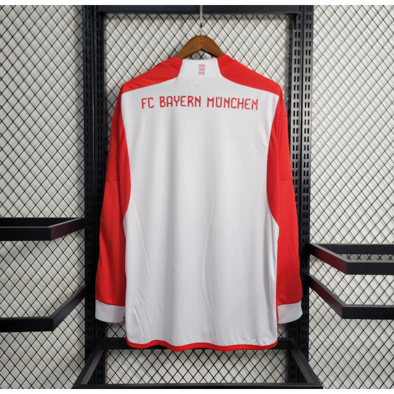 Áo Bóng Đá Sân Nhà Longsleeve 23 / 24 Bayern Munich S-2XL Xin lưu ý: chỉ có một đầu