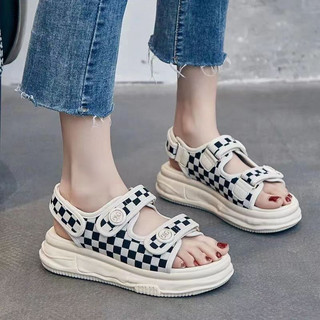 Giày Sandal Đế Dày Mềm Nhẹ Chống Trượt Thời Trang Mùa Hè Cho Nữ