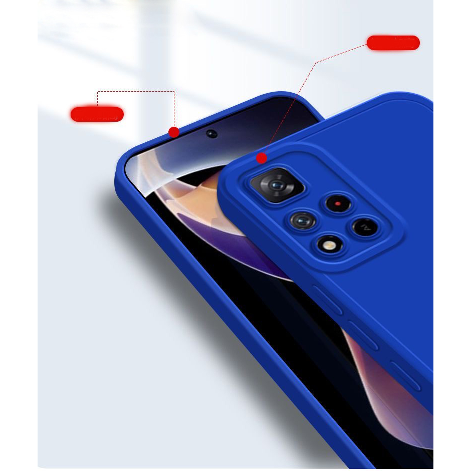 Ốp Điện Thoại TPU Dẻo Vuông Chống Va Đập Cho Redmi 10 Note 11 Pro 11s 10s Poco M3 Pro X3 GT Mi 10T