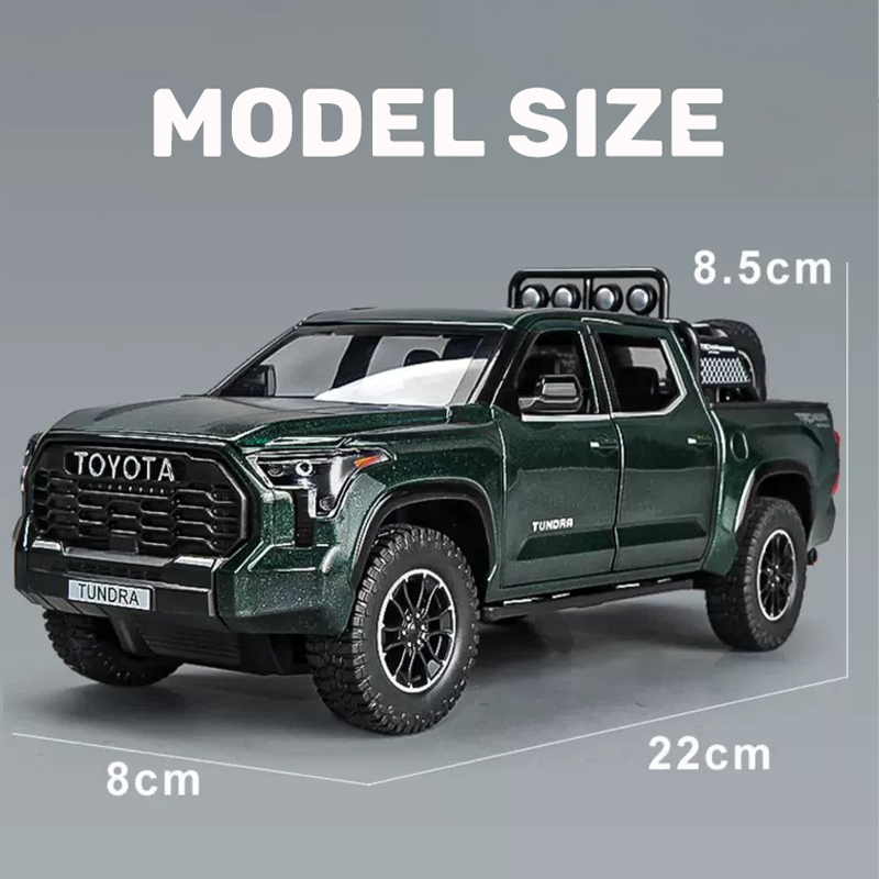 Mô Hình Xe Hơi Toyota Tundra Bằng Hợp Kim Tỉ Lệ 1: 24