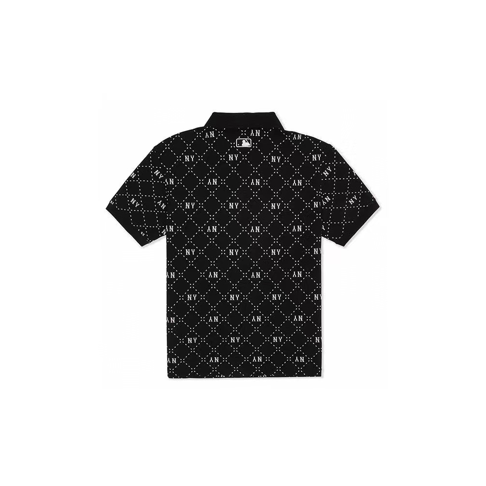 Áo Thun POLO Ngắn Tay Thêu Mlb / ny Yankees Cá Tính