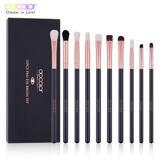 Bộ 10 cọ trang điểm mắt docolor chuyên nghiệp