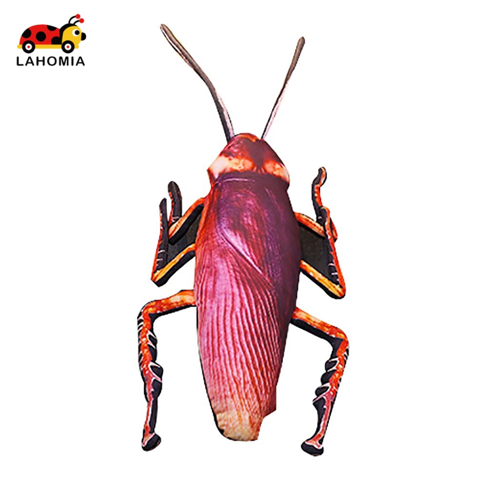 LAHOMIA Đồ Chơi Thú Nhồi Gián Gấu Bông Hình Con Gián 3D 55cm