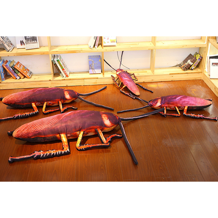 LAHOMIA Đồ Chơi Thú Nhồi Gián Gấu Bông Hình Con Gián 3D 55cm