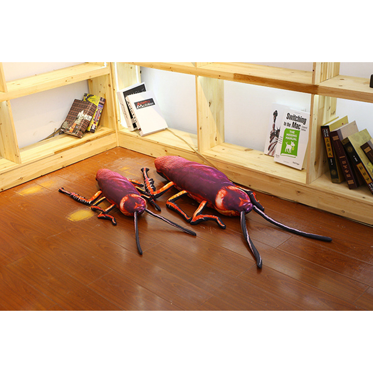 LAHOMIA Đồ Chơi Thú Nhồi Gián Gấu Bông Hình Con Gián 3D 55cm