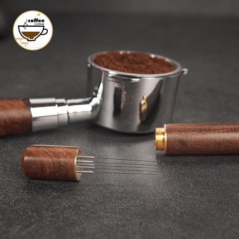 Máy Xay Cà Phê Chuyên Nghiệp Đa Năng Với Tay Cầm Bằng Gỗ