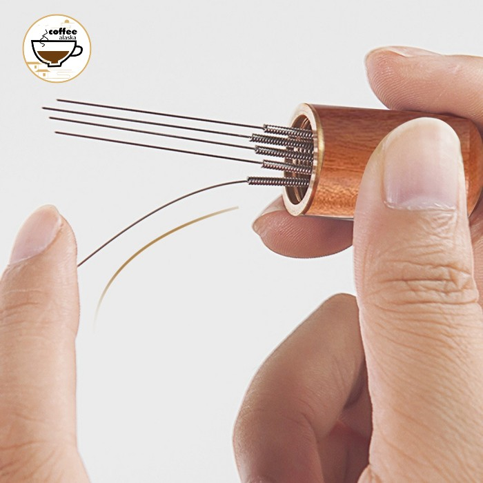 Máy Xay Cà Phê Chuyên Nghiệp Đa Năng Với Tay Cầm Bằng Gỗ