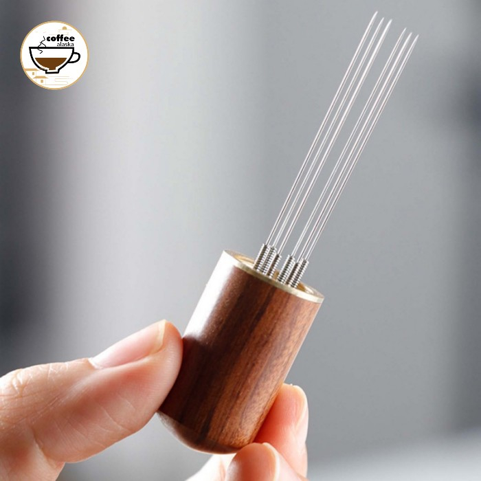 Máy Xay Cà Phê Chuyên Nghiệp Đa Năng Với Tay Cầm Bằng Gỗ