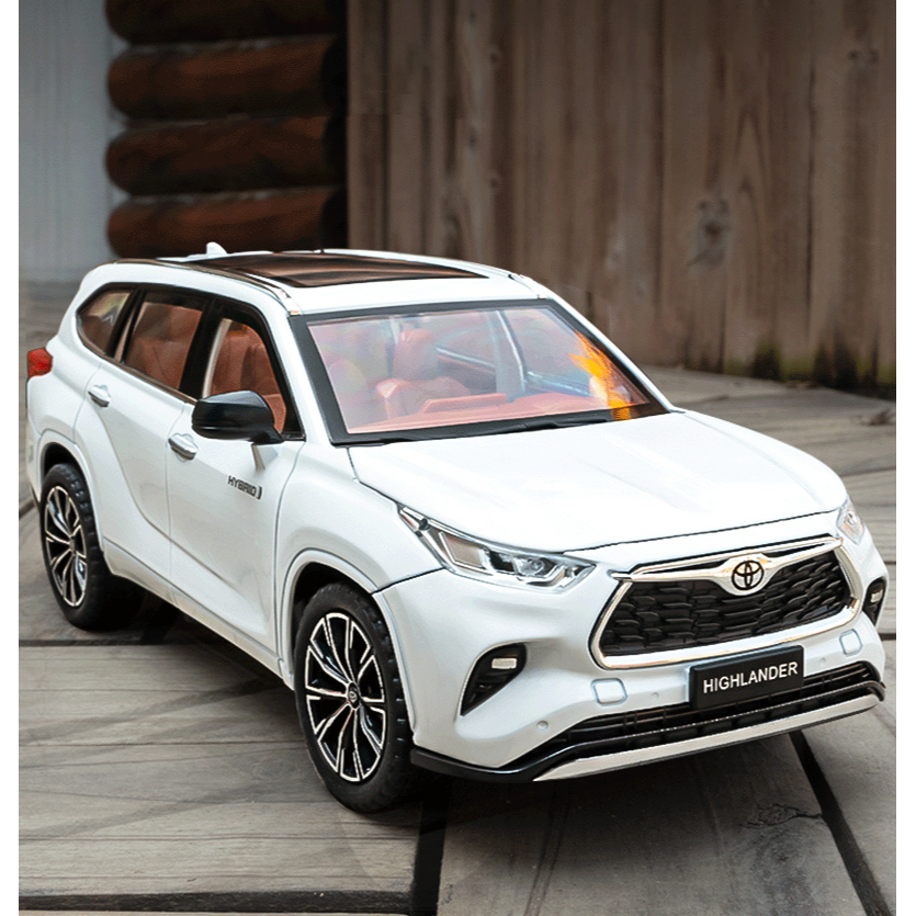 Mô Hình Xe Ô Tô TOYOTA Highlander Models Tỉ Lệ 1: 24