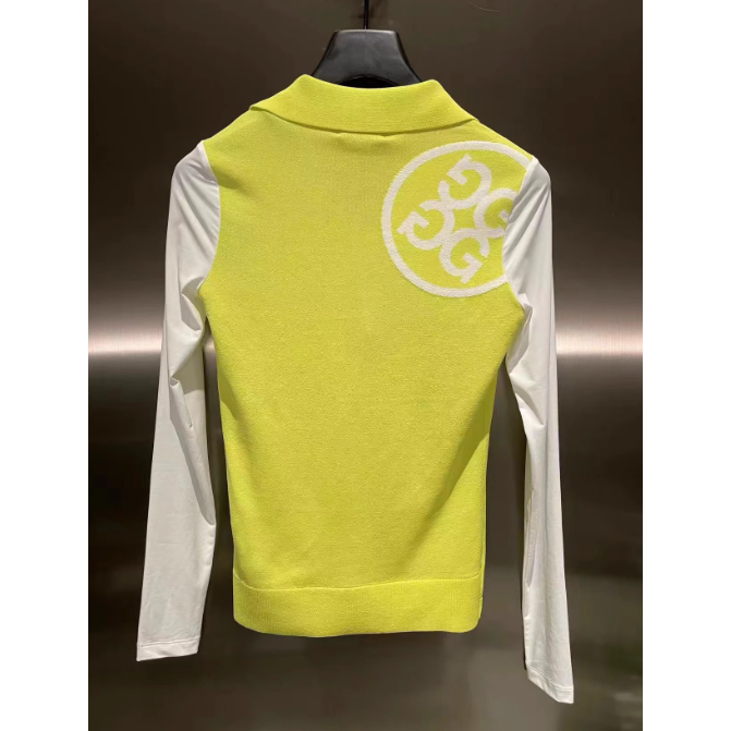 Áo Thun Đánh Golf Phiên Bản Hàn Quốc 2023 Mới Bằng Lụa Lạnh Dệt Kim Tay Dài Khô Nhanh Thoáng Khí Giảm Tuổi Teen