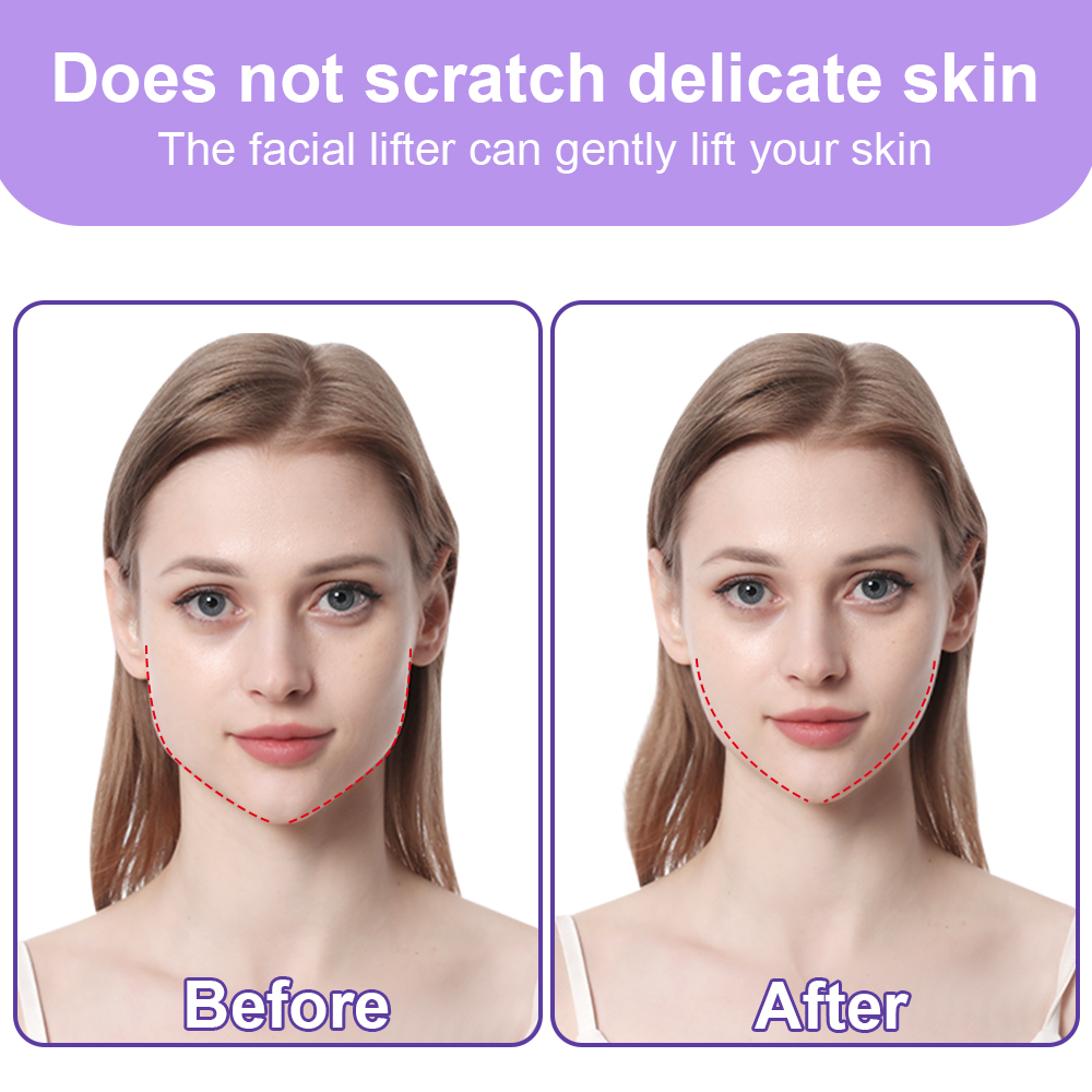 Set 10 / 20 / 40 Miếng Dán Nâng Cơ Mặt Tạo Cằm Chữ V Vô Hình Siêu Mỏng Độ Co Giãn Cao
