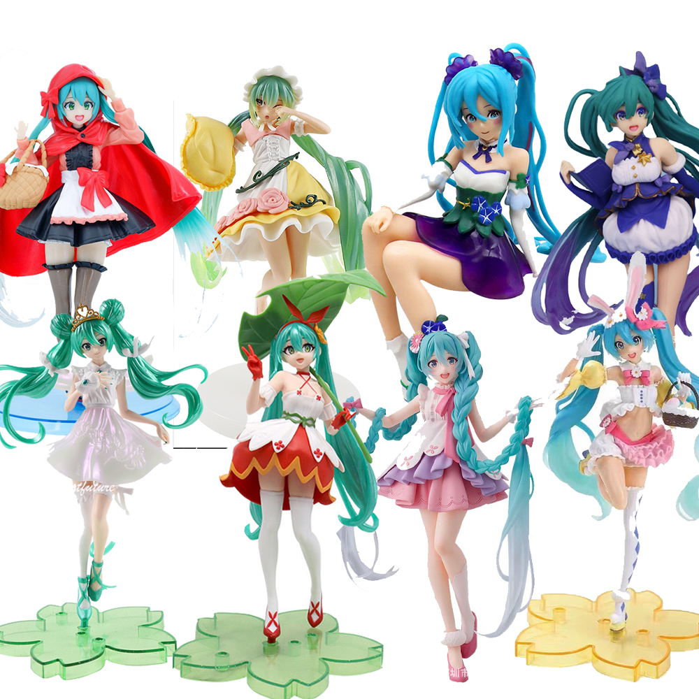 Mô Hình Nhân Vật Hatsune Miku Phiên Bản Cô Gái Anime Mô Hình Đồ Chơi Nhân Vật Hành Động Dùng Làm Quà Tặng