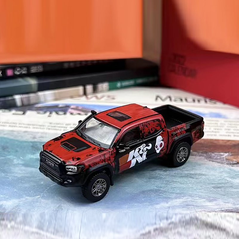 Mô Hình Xe Hơi Toyota Tacoma Tacoma Pickup SUV Bằng Hợp Kim Tỉ Lệ 1 / 64