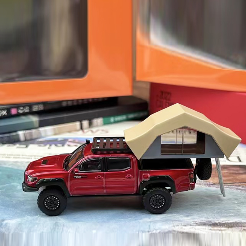 Mô Hình Xe Hơi Toyota Tacoma Tacoma Pickup SUV Bằng Hợp Kim Tỉ Lệ 1 / 64