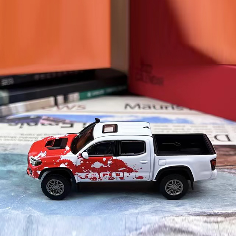 Mô Hình Xe Hơi Toyota Tacoma Tacoma Pickup SUV Bằng Hợp Kim Tỉ Lệ 1 / 64