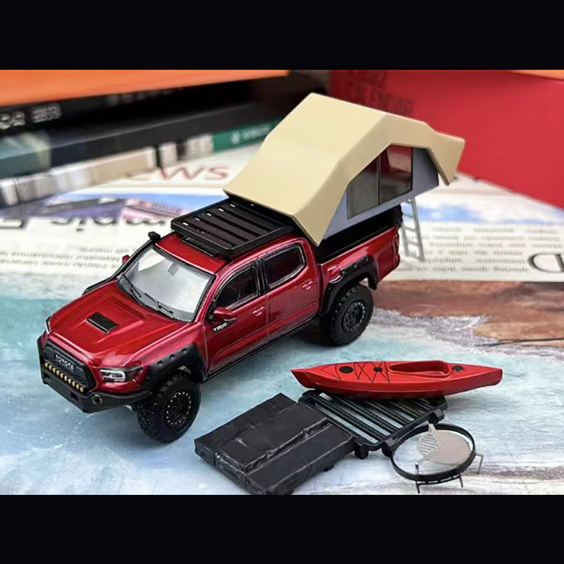 Mô Hình Xe Hơi Toyota Tacoma Tacoma Pickup SUV Bằng Hợp Kim Tỉ Lệ 1 / 64