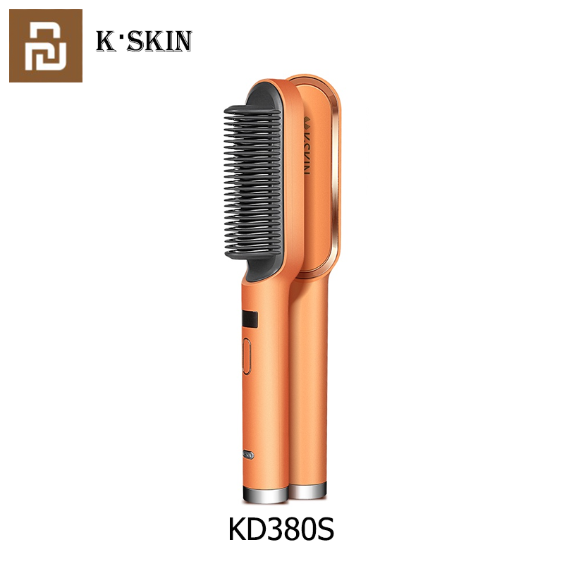 Xiaomi Youpin K·SKIN KD380S Máy Uốn Tóc Máy Duỗi Tóc Không Làm Tổn Thương Tóc Máy Uốn Tóc Thẳng Máy Uốn Tóc Kép Nẹp Âm Ion Tóc Bồng Bềnh Gia Dụng