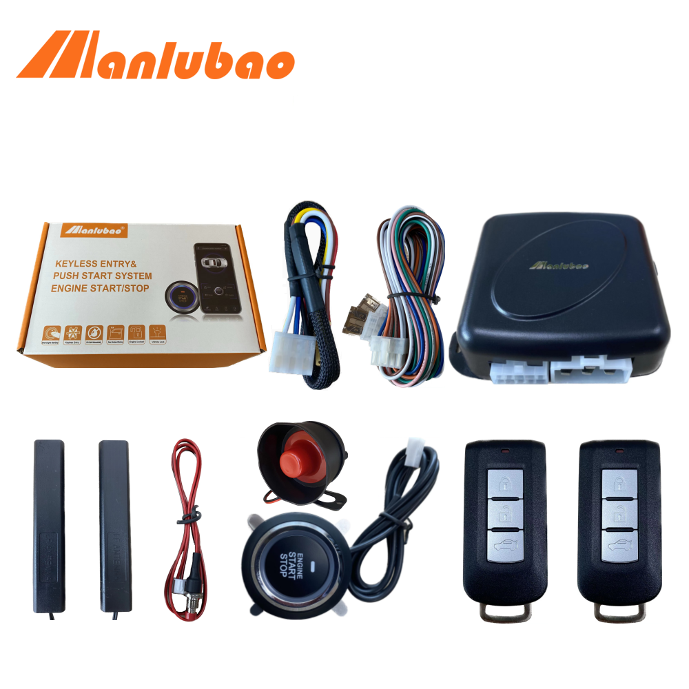 Bộ Hệ Thống Báo Động Khởi Động Xe Hơi Tự Động Manlubao C6 [Với Mitsubishi Siren]