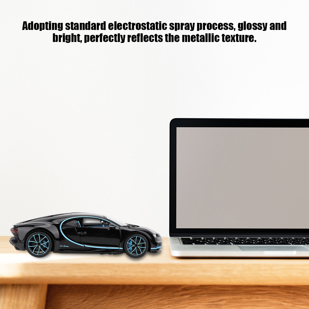 Có thể bán buôn Mô hình xe hợp kim Bugatti Chiron 1:18 cho bộ sưu tập trang trí nội thất quà tặng ToyRoom Hàng giao ngay