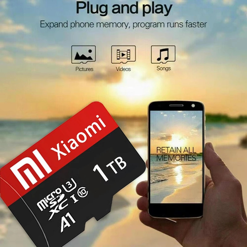 Thẻ Nhớ Xiaomi SD Tốc Độ Cao 512gb 128gb / 256gb 1tb