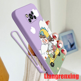 Ốp lưng poco x3 pro poco x3 nfc poco x3 ốp điện thoại silicon mềm chống sốc họa tiết hoạt hình cho xiaomi poco x3 pro poco x3 nfc poco x3 ytmtn01 viền vuông cute