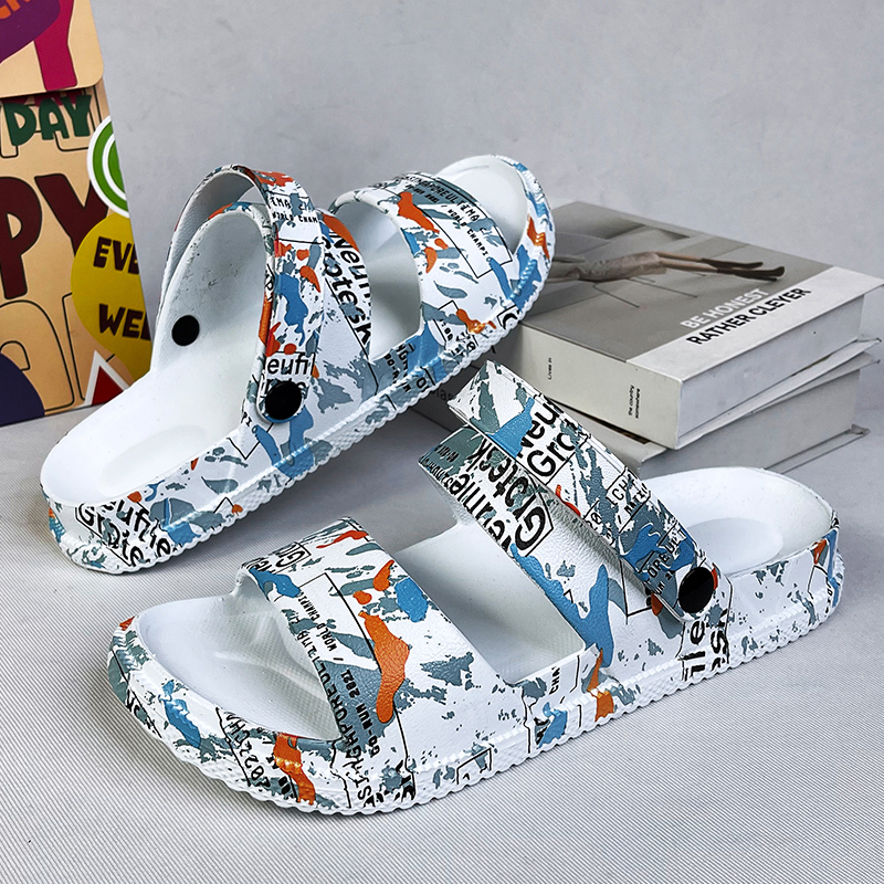 Dép nam quai ngang ngoài trời dép quai hậu nam mềm mại sandal nam ngụy trang