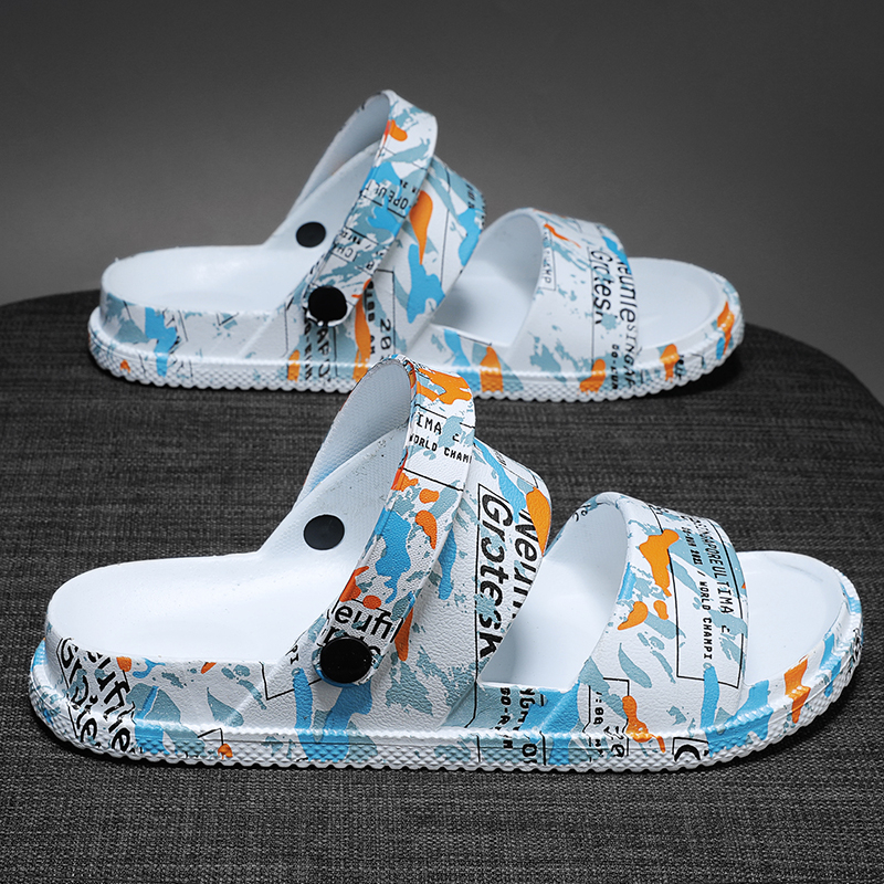 Dép nam quai ngang ngoài trời dép quai hậu nam mềm mại sandal nam ngụy trang