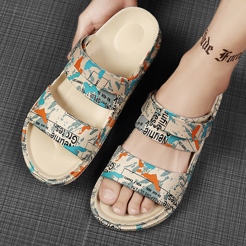 Dép nam quai ngang ngoài trời dép quai hậu nam mềm mại sandal nam ngụy trang