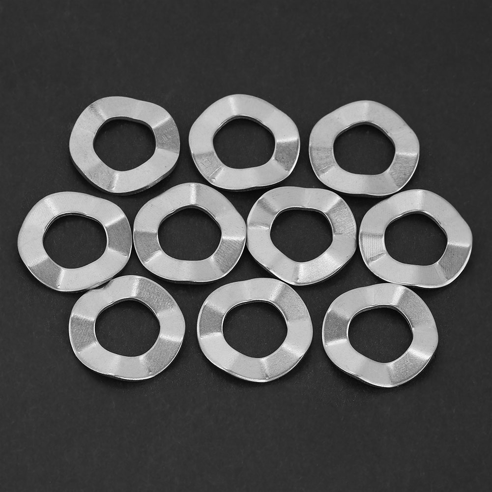 Máy giặt sóng thép không gỉ Vòng đệm lò xo Công cụ khóa Dustrial H.