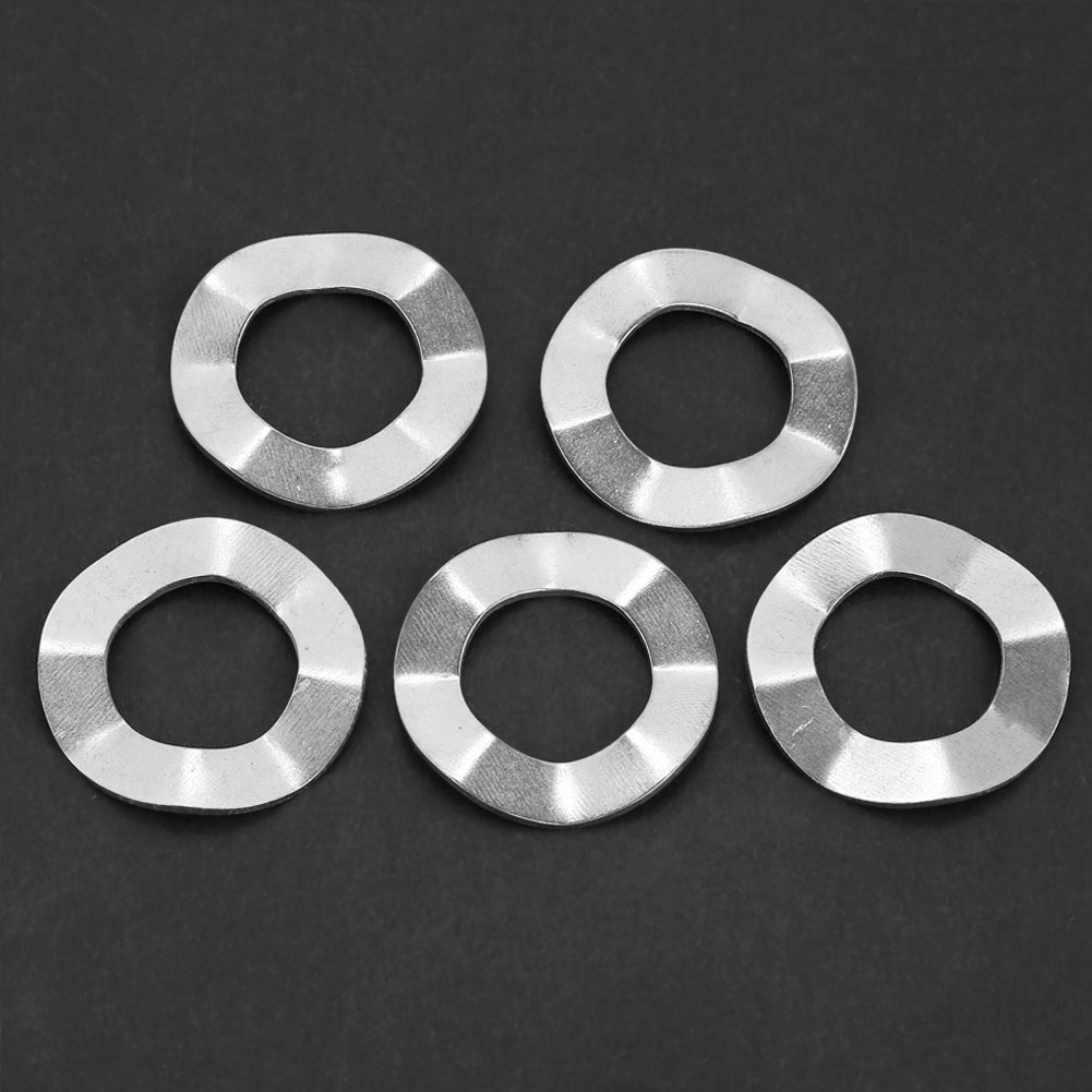 Máy giặt sóng thép không gỉ Vòng đệm lò xo Công cụ khóa Dustrial H.