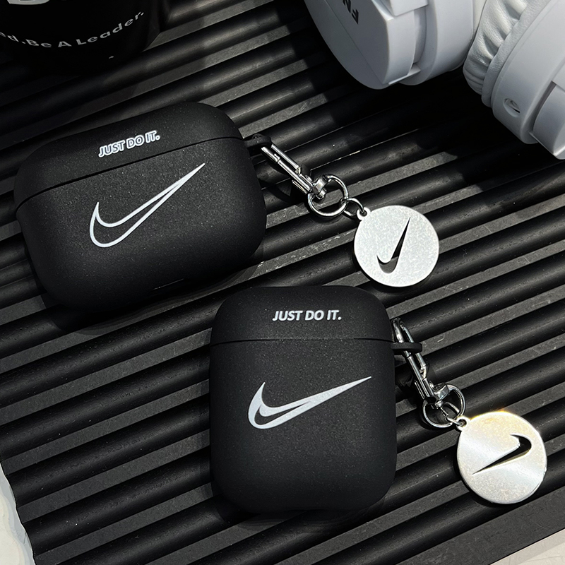 Vỏ Bảo Vệ Hộp Sạc Tai nghe không dây AirPods 1 / 2 / 3 / Pro 2 Chống Sốc In Logo Nike Sang Trọng