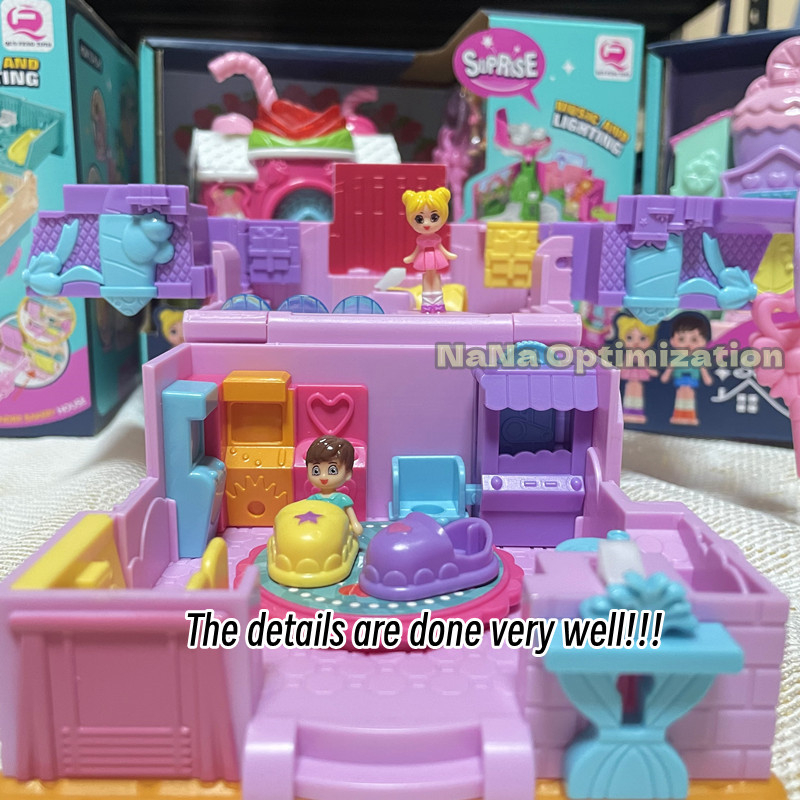 Shopkin Bộ Đồ Chơi Nhà Búp Bê Mini Làm Hộp Kho Báu Bất Ngờ Và Nhiều Loại Bánh Nướng Mini Cho Bé Gái / Nhà Búp Bê / Nhà Búp Bê / Câu Lạc Bộ Trượt Tuyết