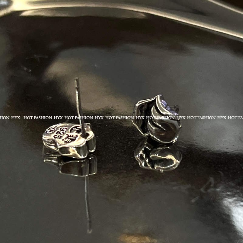 Hoa Tai Hình Thánh Giá Phong Cách retro unisex