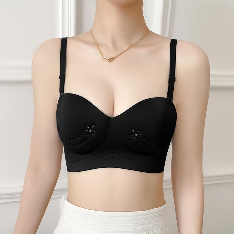 Áo Lót 3D Ba Chiều Không Đường May Có Lỗ Thông Hơi Hình Tròn Thoải Mái Chống Trượt Có Thể Điều Chỉnh 32 @