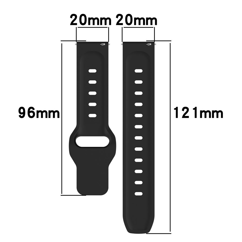 Dây Đeo Thay Thế Bằng Silicon Khóa Nam Châm Cho Samsung Galaxy Watch 3 4 5