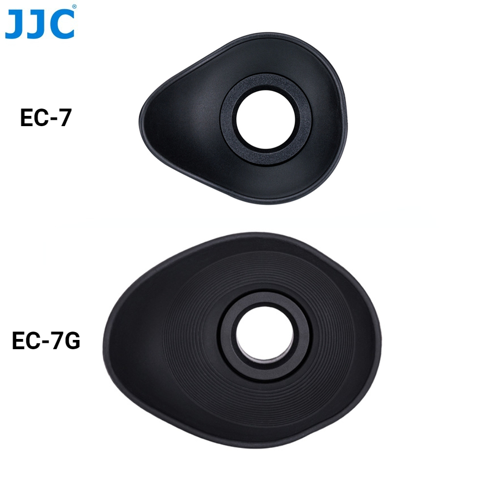 JJC EC-7 Eyecup Kính ngắm máy ảnh Thay thế Eb Ef cho Canon EOS 5D 6D Mark II 40D 50D 60D 60Da 70D 77D 80D 90D 100D 200D II 250D 450D 500D 550D 600D 650D 700D 750D 760D 800D 850D 1000D 1100D 1200D 1300D 1500D 3000D 8000D